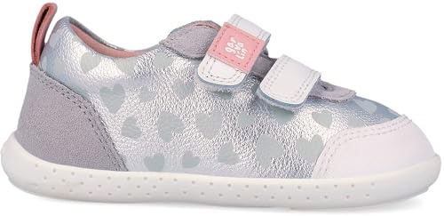 Barefoot Schuhe für erste Schritte, Silber B198, 20 EU