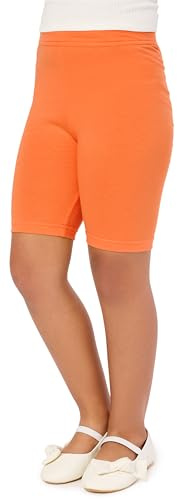 Merry Style Mädchen Kurze Leggings aus Viskose MS10-132 (Orange, 128)