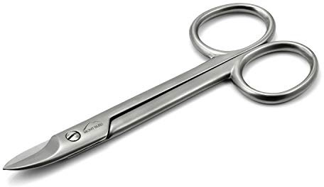 Mont Bleu Foot Nail Scissors, Carbon Steel, made in Italy