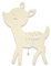Nachtlicht, Schlummerlicht, Holz, Tauf-Geschenk mit Wunsch-Name für Mädchen oder Jungen, Rehkitz, Reh Bambi, Schlummerlicht, Babyzimmer, Nachtlichtlampe, Lampe, Stilllampe [Energieklasse A++]