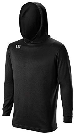 Wilson Sporting Goods Herren Basketball Shooting Hoodie, Herren, Jacke, Wilson Basketball Shooting Hoodie, schwarz, Large