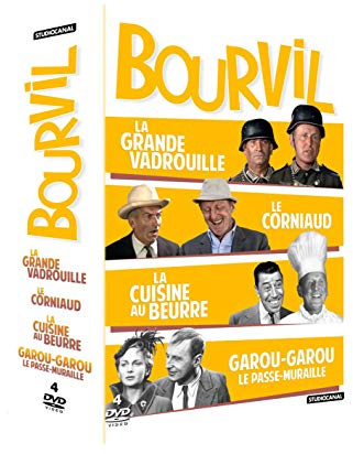 Bourvil-Coffret : La Grande Vadrouille + Le Corniaud + La Cuisine au Beurre Garou Le Passe-muraille
