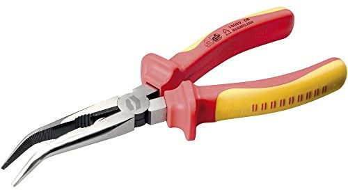TOOLCRAFT TO-6796773 VDE Telefonzange 40° gebogen 200 mm