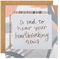 Hallmark Trauerkarte – modernes textbasiertes Design