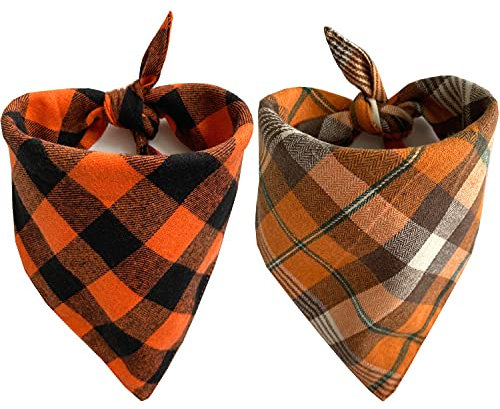 Realeaf Hundehalstücher für mittelgroße und große Hunde, Geburtstagsgeschenk, hochwertiger strapazierfähiger Stoff, verstellbare Passform, Hundeschal für Mädchen und Jungen (groß, gelb)