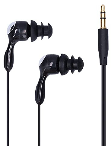 Auriculares Impermeables IP68, Auricular De Conducción De Estilo En La Oreja Con Tapones Para Los Oídos De Repuesto, Auriculares Biauriculares De Diseño Ergonómico,para Nadar,Correr,Hacer(negro)