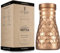 Cop29 Handgemachte Dolny Matt Wabenmuster Kupfer Schlafzimmer Wasserflasche I Jar mit Deckel I Bettseite Wasser Karaffe (loser Deckel) -1000ml / 34oz...