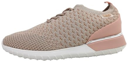 La Strada Damen Schuhe Sneaker Halbschuhe 2101381-4524 Nude/Silver Knitted (Numeric_39)