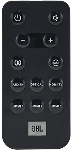Remote Control Replacement for JBL SB200 SB400 SB150 Cinema Speaker Soundbar System with CR2025 Battery