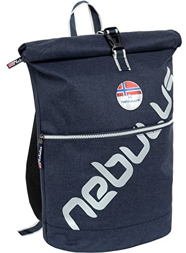 Nebulus Unisex Rucksack COLUMBUS, Laptoprucksack, Reiserucksack, navy-hellgrau - onesize