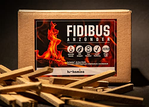 1170 Stück Fidibus Anzünder Kaminanzünder Grillanzünder Premium Anzündstäbe