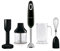 Smeg HBF22BLUK 4- in-1 Hand Blender with Potato Masher and Whisk, 700W, Black
