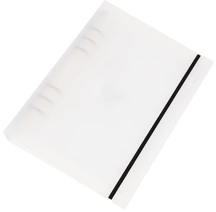 Fotoalbum Weihnachten Feier A5 mit 1 Satz Kunststoff Frosted Design