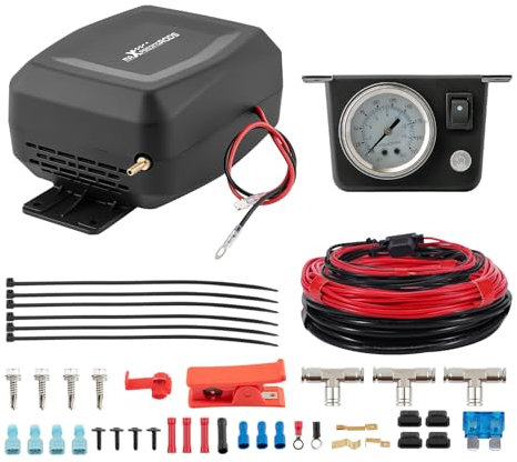 maXpeedingrods 12 V Luftfederung Kompressor Controller Kit Für Universal Vans Pickups