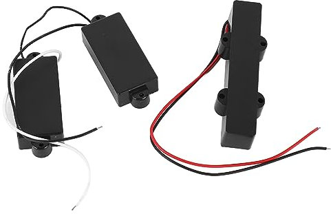Micro de Guitare électrique, Installation Simple, Anti-interférence, Excellent Son, Kit de Micro de Guitare Basse électrique pour Instrument de Musique