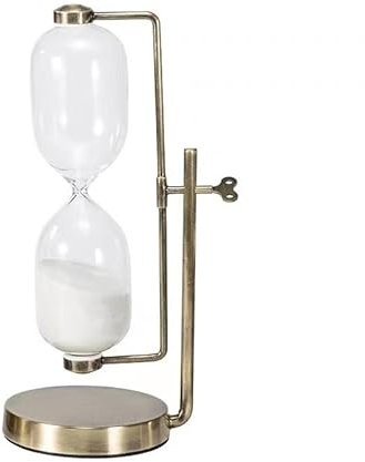 Horloge à sable, sablier, minuteries de sable, minuterie de sablier 60 minutes, sablier décoratif, sablier en verre de 1 heure, minuterie de sablier, for cadeaux, mariage, maison, bureau, décoration d