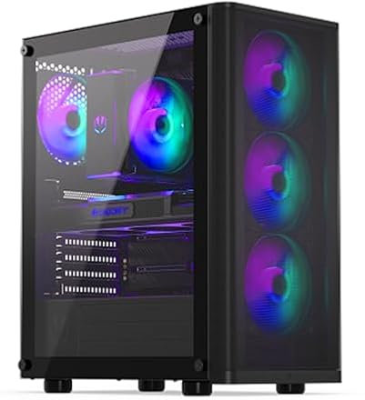 VIST Gaming PC Ryzen 7 5700X RTX 4060 32GB SSD 1TB WiFi W11