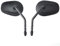 Motorrad Spiegel,Lenkerendenspiegel Motorrad Motorrad-Spiegel Rearview for Harley XL Sport 883 1200 XL883 Custom Road König Fatboy Softail Dyna Bobber Street Glide(Black)