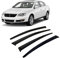 CarJoy Windabweiser Luftabweiser Regenabweiser Seitenfensterabweiser Kompatibel mit VW Passat Type B7 2010-2014 Autofenster Regenschutz Regenabweiser Anklebbare Deflektoren 4 Stück