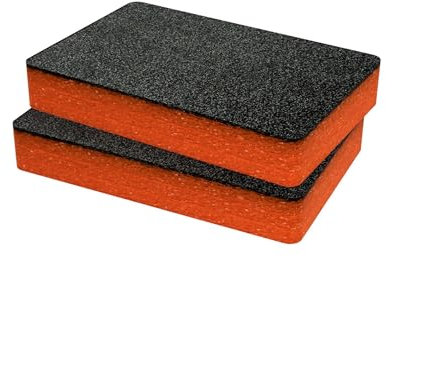Shadow Foam Insert Pack Made for Peli 1120 - Cut and Peel Foam Inserts for Peli Cases | Camera Storage, Photography Organisation Orange / 30mm