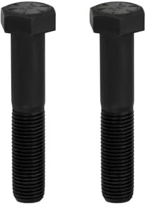 LT Easiyl 2 bulloni a lama per albero cardanico, diametro 9,5 mm (3/8 24 UNF), lunghezza 51 mm, compatibili con Castelgarden 12735698/0, compatibili con Snapper 9-0167, forza 10,9