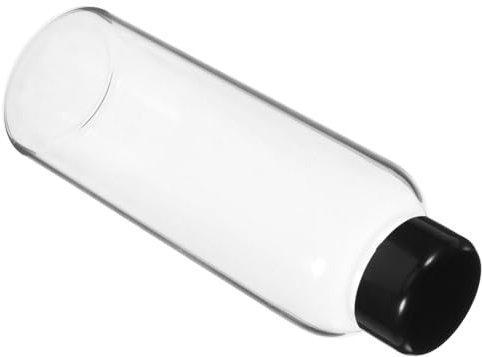 Cabilock Botella De Vidrio Transparente Botella Deportiva Resistente Calor y Frío