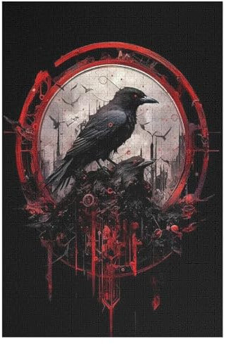 Wikinger Mythos – Puzzle 1000 Teile, Holzpuzzle, Herausforderndes Geschicklichkeitsspiel Für Die Ganze Familie, Kinder Erwachsenenpuzzle Ab 12 Jahren 78×53cm