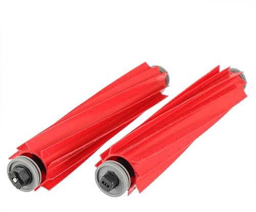 (Upgrade) 2 Stück Hauptbürste Zubehör für Roborock S7 / S7 Plus / S7+ / S7 MaxV / S7 Maxv Ultra / S7 Pro Ultra/Q Revo/ T7s / T7s Plus / T7s + Ersatzteile Rollen Bürste für Xiaomi Q7 Max/ Q7 Max Plus