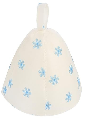 Veemoon Filz Sauna Hut Für Damen Wasserdichter Duschhut Saunahaube Zum Schutz Von Haaren Und Kopfhaut Vor Hitze Und Trockenheit Für Lange Und Lockige Haare