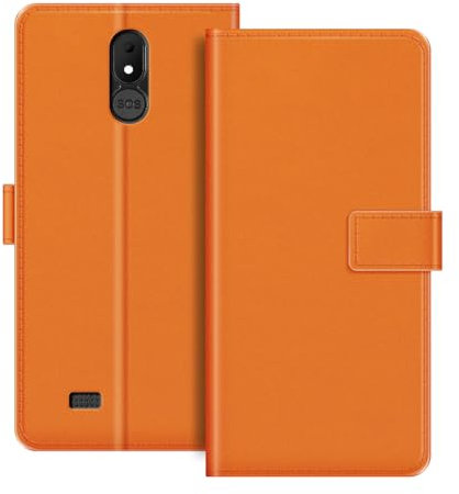 Compatibile con Brondi Amico Vero 4G, custodia magnetica in pelle PU con porta carte e cavalletto, custodia a libro alla moda per Brondi Amico Vero 4G 5,7 pollici