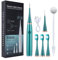 Generico Spazzolino Elettrico Bambini,Spazzolino Denti Spazzolino Viaggio Bambini Kit Pulizia Denti Tartaro Scovolini Tepe 1 Testina e 1 Spazzolino, Viola, Idea Regalo