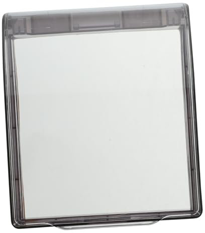 NUOBESTY 2piezas Protectora De Enchufe Adhesiva y Abatible Para Caja De Enchufe Eléctrico Resiste La Intemperie Para Baño y Cocina