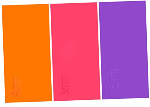HORIALENCE 3Pcs Silicone Mug Press Covers for Sublimation Printing High Temperature Resistant Wrapping Sleeves Durable and Flexible Mug Press Accessories Purple Rose Red and Orange
