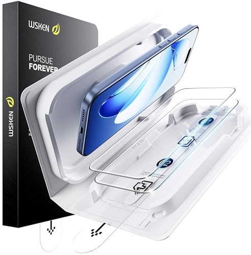 WSKEN für iPhone 17 Pro für Panzerglas AR Original - [Anti Reflexion] Ultra-Klar 9H+ Militär-Sicherheitsglas Schutzfolie,Blendschutz,Anti Glare,Bläschenfrei,Anti-Fingerabdruck,Kratzfest,2 Stück