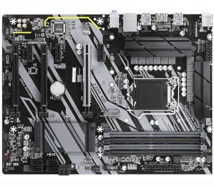 Motherboard passend für Gigabyte GA Z390 UD Motherboard LGA 1151 Desktop Mainboard M.2 NVME PCI-E X16 Gaming Motherboard