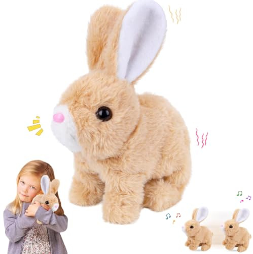 Interaktives Musik Plüschtier, Hasen Spielzeug Interaktives Kaninchen Toy