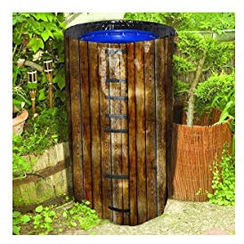 Housse décorative pour fut/bidon de 120 litres environ