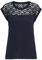 ONLY Women's onlNICOLE S/S Mix TOP NOOS T-Shirt, Blue (Night Sky), XL