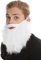 WIG ME UP - 9537B-P60 Bart Vollbart Weiß Karneval Halloween Hipster Räuber Bandit Prophet Moses Gott