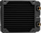 CORSAIR Hydro X Series XR5 140mm Water Cooling Radiator - Single 140mm Fan Mount - Premium Copper Construction - Easy Installation - Black
