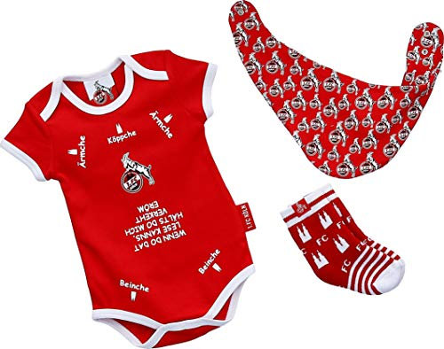 1. FC Köln Baby Geschenkbox Gr. 50/56
