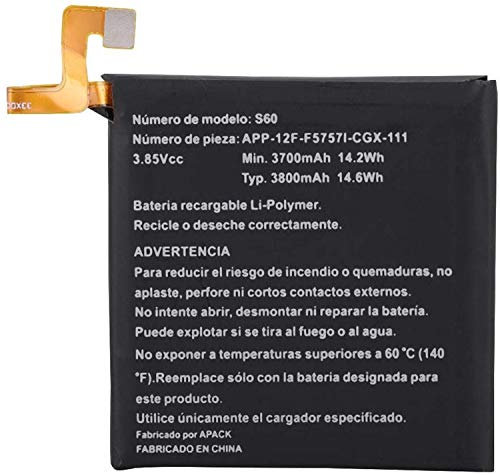 WYGUO APP-12F-F57571-CGX-111 S60 Handy-Batteriewechsel für Caterpillar CAT S60 Mobile Phone(3.85V 3700mAh)