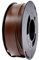 WINKLE PLA HD Filament 1.75mm Ebenholz Braun, 1kg Spule, 3D Drucker Filament Kompatibel mit FDM Druckern, 3D-Druckmaterialien, Maßgenauigkeit +/- 0.05mm, Bioabbaubar Leicht zu Bedrucken
