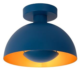 LUCIDE SIEMON - Deckenleuchte - Ø 25 cm - 1xE27 - Blau