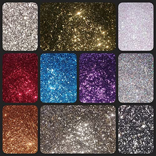 Copa-Glit Fugen Glitter Glitzer Fugenbunt Fugenmörtel Additiv Boden Wand Fliese Effekt (Rot)