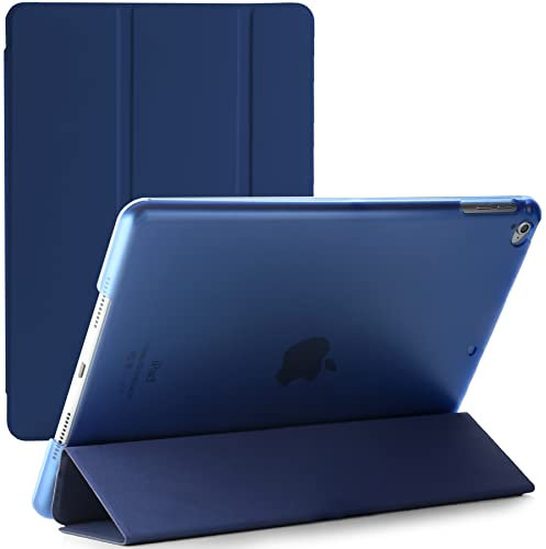 Funda magnética delgada con soporte para iPad 9.7 5ª generación (2017) iPad 6ª generación (2018) iPad Air 1 iPad Air 2 (azul)