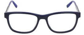 FILA Brille mit Sehstärke für Herren optional mit Sonnenbrillentönung oder Blaulichtfilter, Quadratisch, gefertigt aus Celluloseacetat (inklusive Brillenetui)