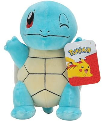Pokémon Official & Premium Quality 8-inch Squirtle Plush | Adorable, Ultra-Soft, Plush Toy, Perfect for Playing & Displaying - Gotta Catch ‘Em All
