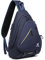SKYSPER Sling Laptop Bag (Up to 13 Inch) - 18L Crossbody Sling Backpack Travel Shoulder Bag Hiking Daypack for Men Women(Navyblue)