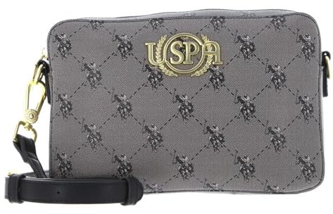 U.S. POLO ASSN. Hampton Crossbody Bag Black